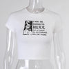 See Ya There Crop Top