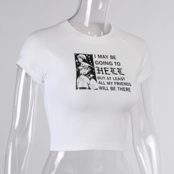 See Ya There Crop Top